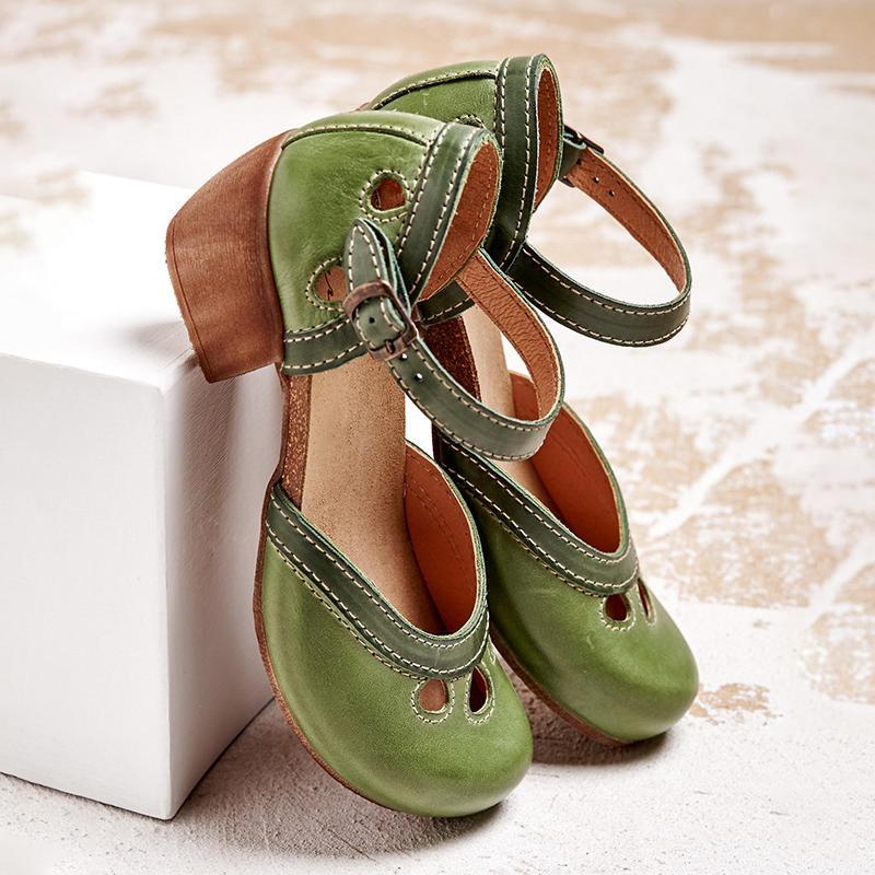 Ophelia | Low heel orthopedic sandals