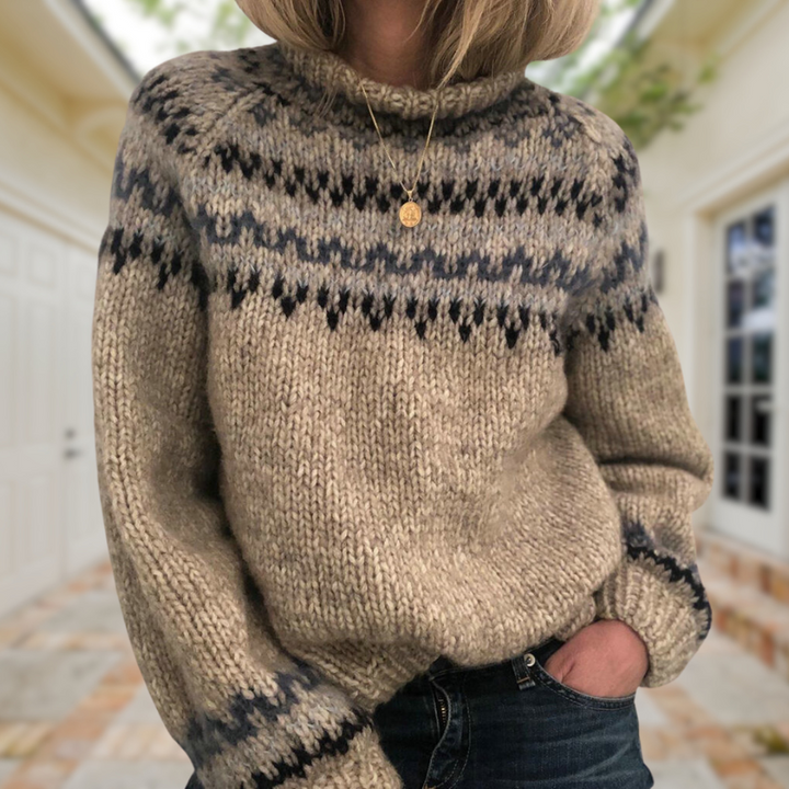 Salonia™ | Mukava Retro-Neule