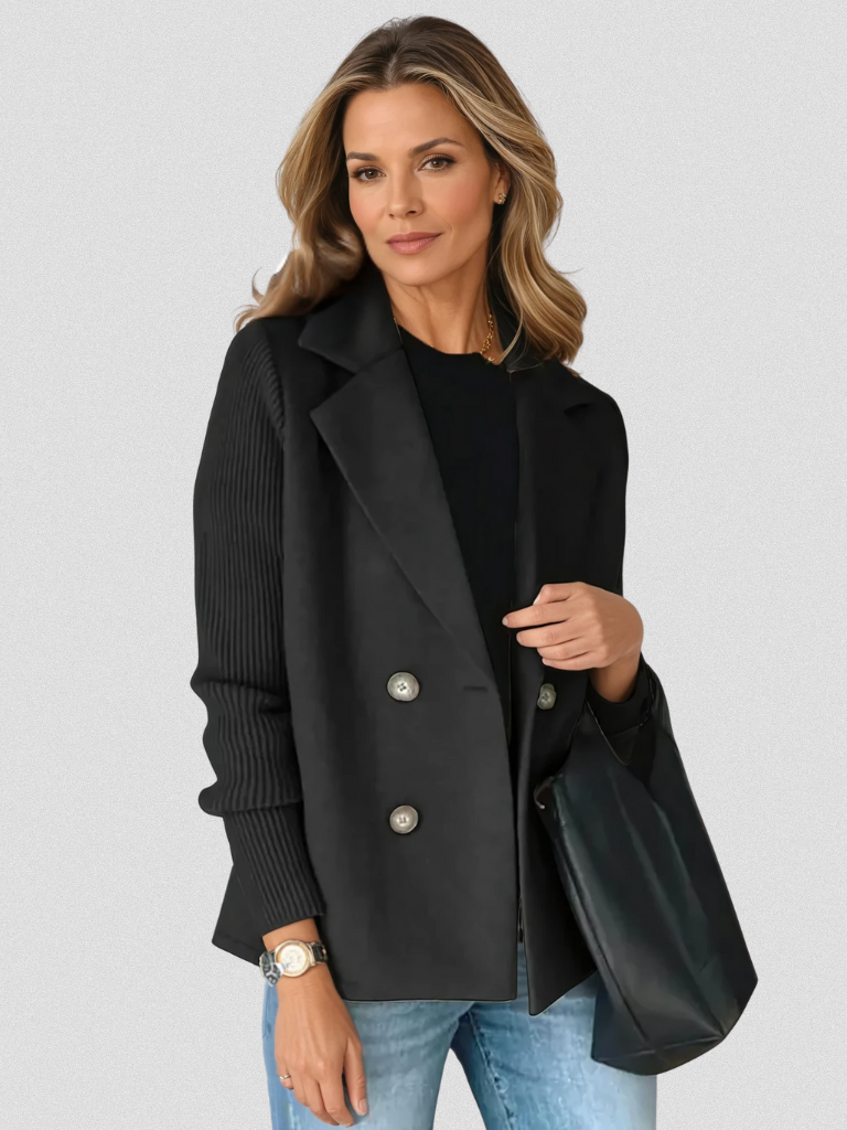 Aibhlinn – Modern Double-Breasted Blazer