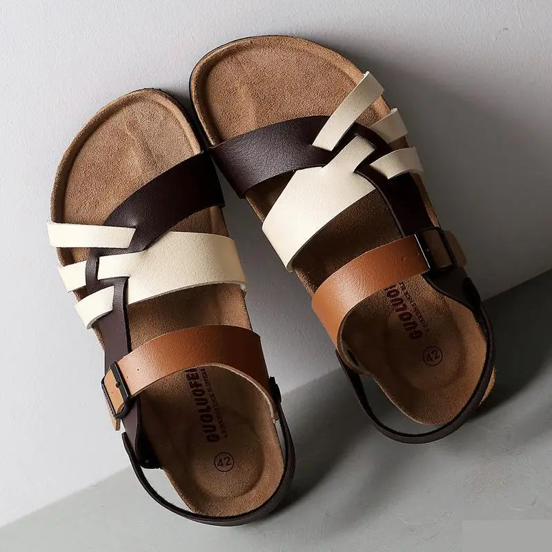 Idris | Leather Sandals