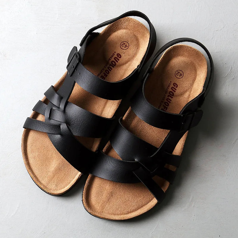 Idris | Leather Sandals