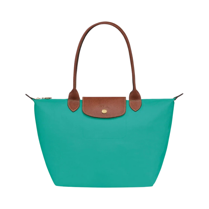 Longchamp - Large Le Pliage Tote, Turquoise