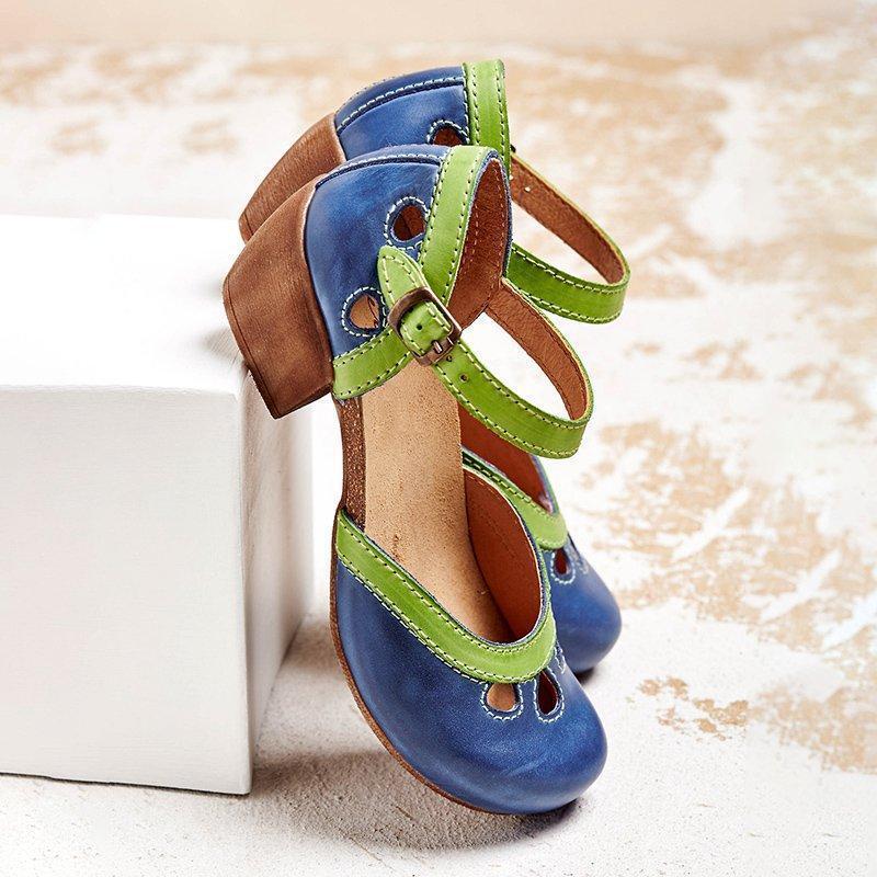 Ophelia | Low heel orthopedic sandals