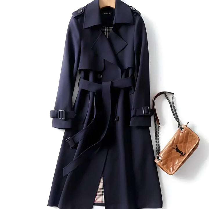 Salonia™ | Vespara – Elegantti Trenchcoat Ajattomalla Tyylillä