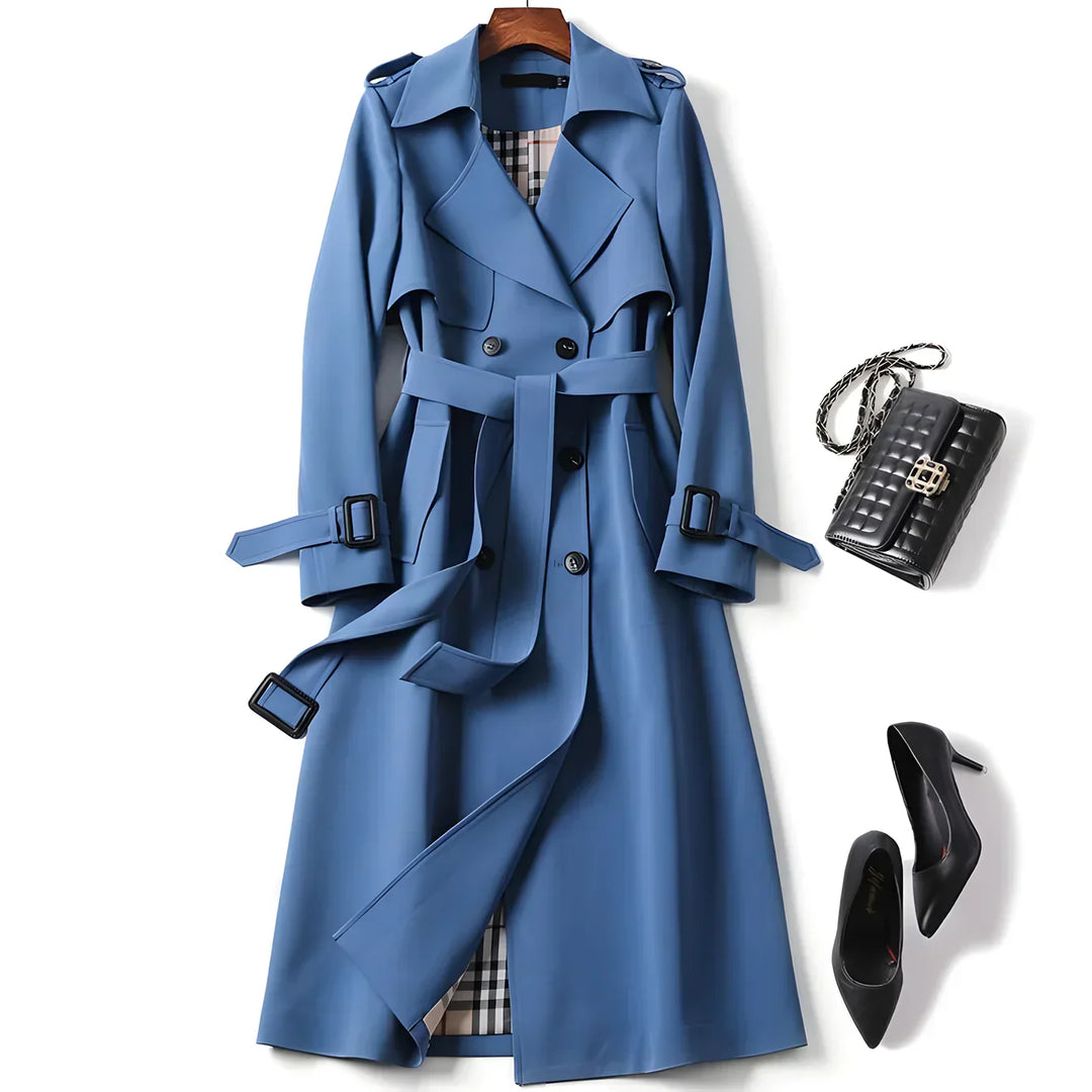 Salonia™ | Vespara – Elegantti Trenchcoat Ajattomalla Tyylillä