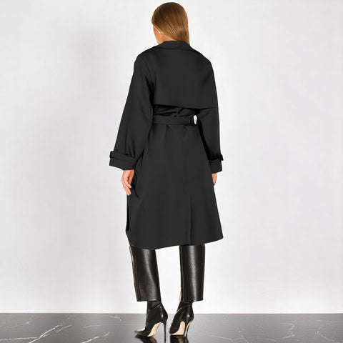 Salonia™ | Vespara – Elegantti Trenchcoat Ajattomalla Tyylillä