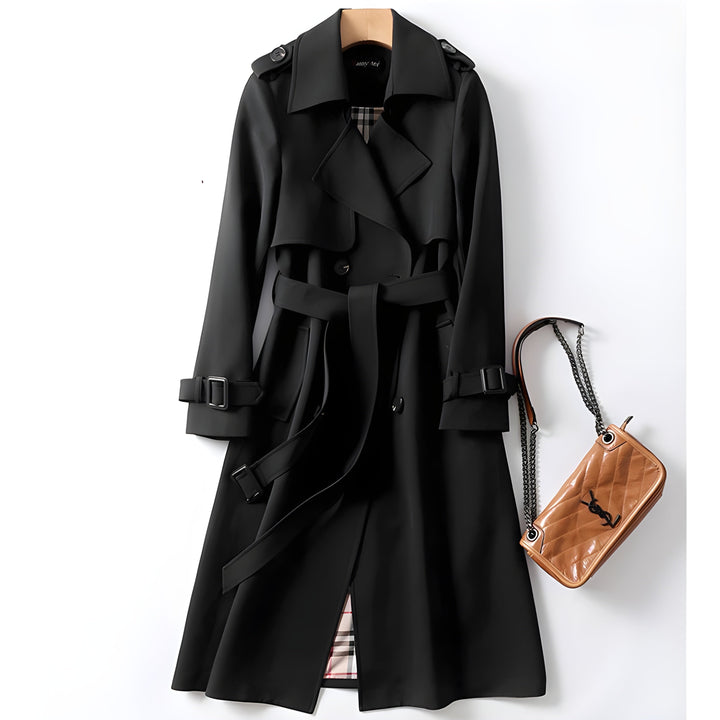 Salonia™ | Vespara – Elegantti Trenchcoat Ajattomalla Tyylillä